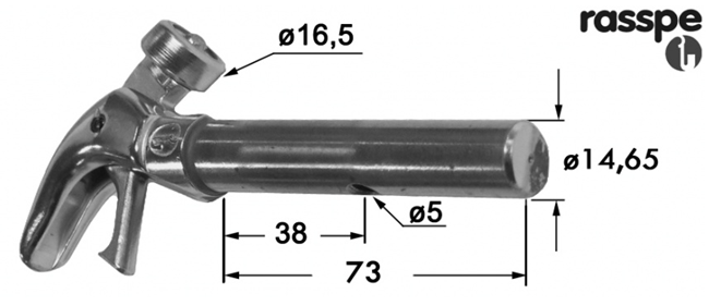 Immagine di BECCUCCIO ANNODATORE ø 14,65 - L=73 (Compatibile)