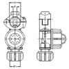 Immagine di Portaugelli singoli UNIJET con foro asta 7mm D 20mm