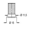 Immagine di Filtro per ugelli con antigoccia a sfera 50 MESH