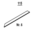 SPUNTONI DI RACCOLTA N. 6 MOD.115 +€48,00