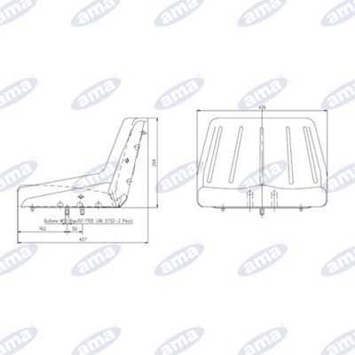 Immagine di Sedile per macchine agricole serie Basic line