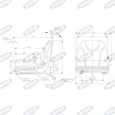 Immagine di Sedile serie Fully con cinture