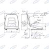 Immagine di Sedili per carrelli elevatori e macchine speciali