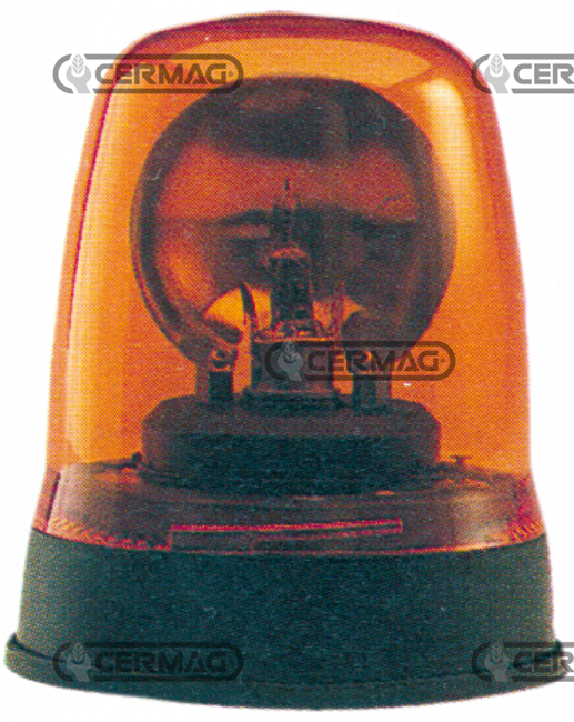 Immagine di Lampada rotante 12/24V fissaggio a 3 viti CERMAG