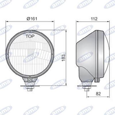 Immagine di Proiettore Ø 161mm - AMA