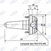 Immagine di Fanale freccia arancio 42x70mm - AMA