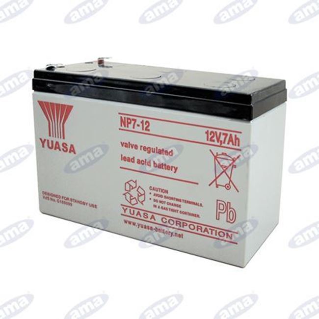 Batteria ricaricabile 12 Volt e 7 ampere. - Ricambi Agricoli : Vendita  Online