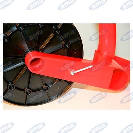 PATIKIL – Set Da 100 Bobine Portafilo In Plastica + Avvolgitore – Multicolore 40x36 Mm – Per Ricamo, Punto Croce, Cucito