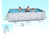 Immagine di Piscina steel rettangolare con filtro 2D 404x201 h100 cm