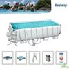 Immagine di Piscina Power Steek rettangolare con telo 488 x 244 x 122 cm