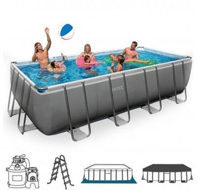 Immagine di Piscina Ultra Frame rettangolare con pompa e accessori 549x274x132 cm