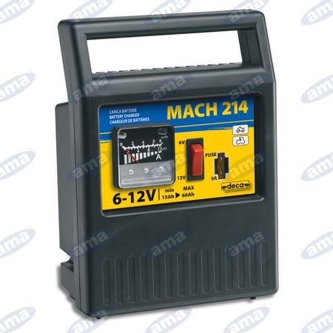 Immagine di Carica batterie portatile 6/12V MACH 214 - DECA
