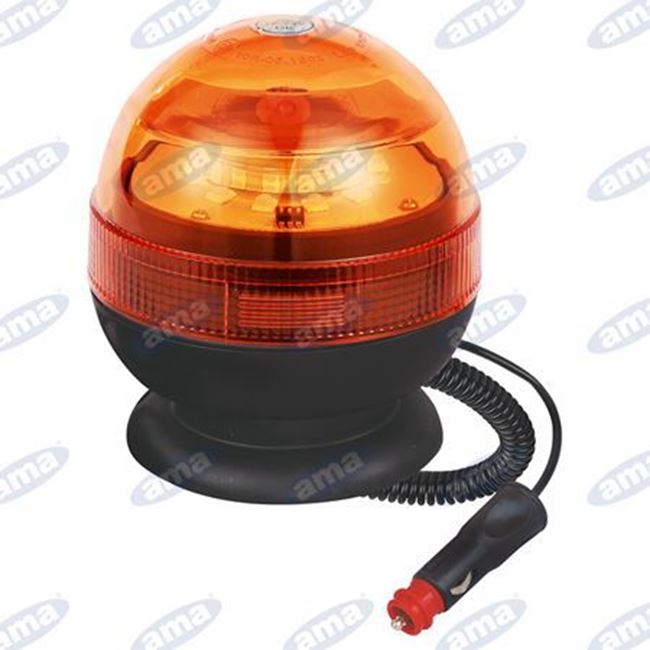 Immagine di Lampeggiante a Led 12/24V a base magnetica Serie ATENA - AMA