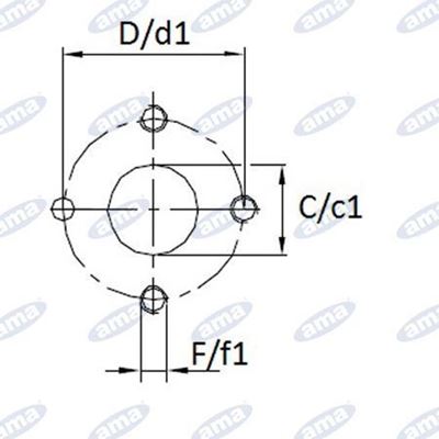 Immagine di Pompa ad ingranaggio Destra Gruppo 2 da 8,2 cc Made in Italy - AMA