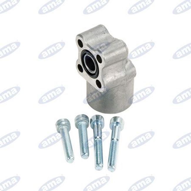 Immagine di Flange a 4 fori 1/2" L.30 per pompe Gruppo 1 complete di "OR" - AMA