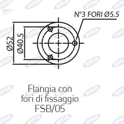 Immagine di Tappo con filtro e cestello a 3 fori - AMA