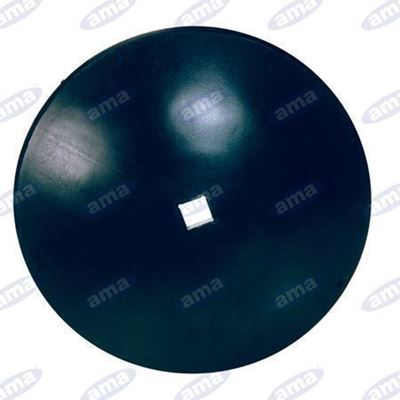 Immagine di Disco frangizolle LISCIO Ø 610 - 24" sp. 6 mm con foro quadrato 31mm R600 - AMA