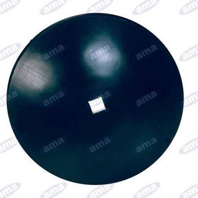 Immagine di Disco frangizolle LISCIO Ø 610 - 24" sp. 6 mm con foro quadrato 41mm R600 - AMA