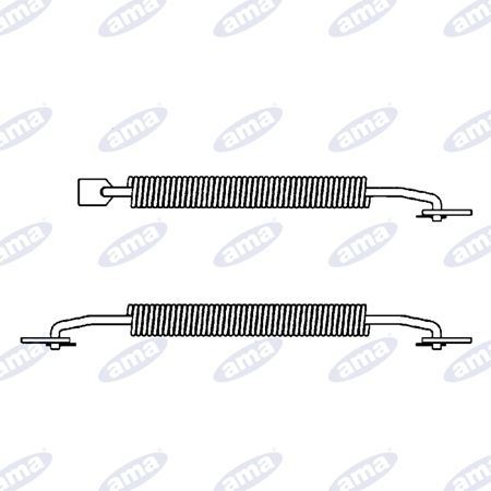 Ricambio AMA, Codice 88075, Per Reggibraccio E Molla - Foto 5