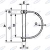 Immagine di Spinotto motozappa Ø8X80 mm