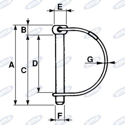 Immagine di Spinotto motozappa Ø10X52 mm