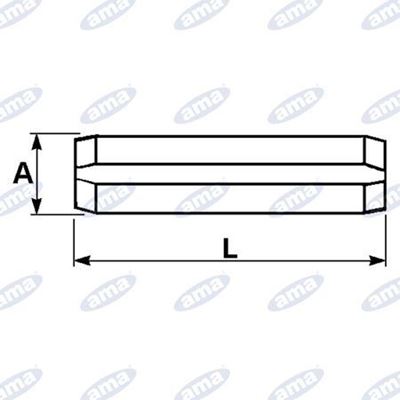 Immagine di Spina elastica UNI 6873  3 X 30