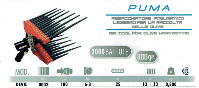 Immagine di Abbacchiatore PUMA - BORRELLI