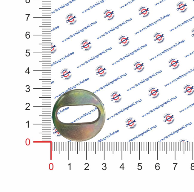 Immagine di Piastra guidalama 3mm 40 Marzia