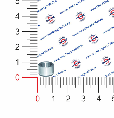 Immagine di Boccola  distributore scambio INOX - PG1514I