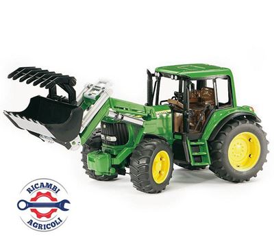 Immagine di Modellino John Deere 6920 con benna in scala 1:16