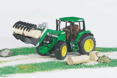 Immagine di Modellino John Deere 6920 con benna in scala 1:16