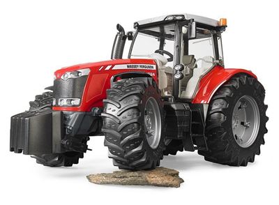 Immagine di Modellino trattore Massey Ferguson 7600 in scala 1:16 senza benna