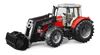 Immagine di Modellino trattore Massey Ferguson 7600 in scala 1:16 con benna