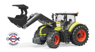 Immagine di Modellino trattore Claas Axion 950 con benna in scala 1:16