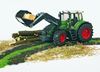 Immagine di Modellino trattore FENDT 936 VARIO  in scala 1:16 con benna