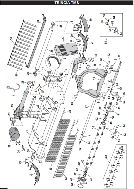 Immagine di Puleggia per TMS 1850-2050  ZANON - Rif. n. 5