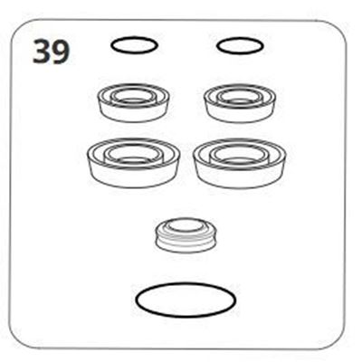 Immagine di Kit guarnizioni Super Mambo - Mambo Light - Speed - RIF. 39